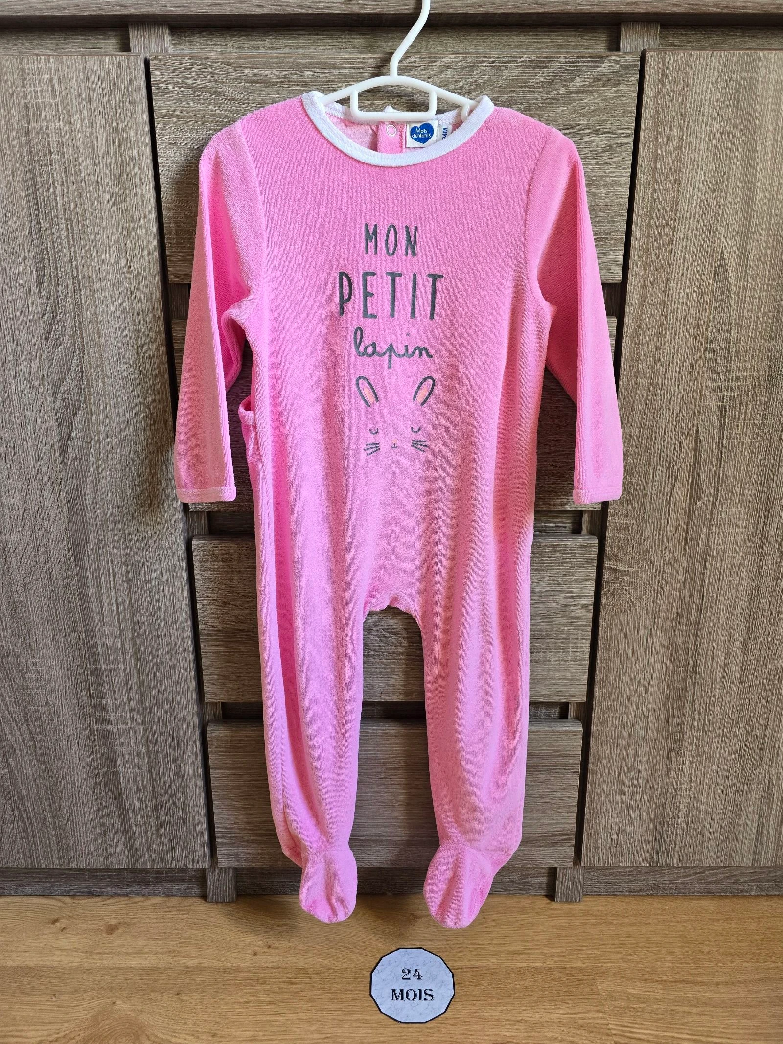 Vêtement Bébé Fille - Pyjama - Mots d’enfants - 24 mois